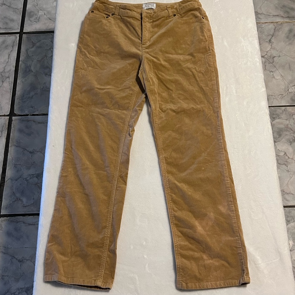 Charter Club Women's Camel Straight Leg Pants